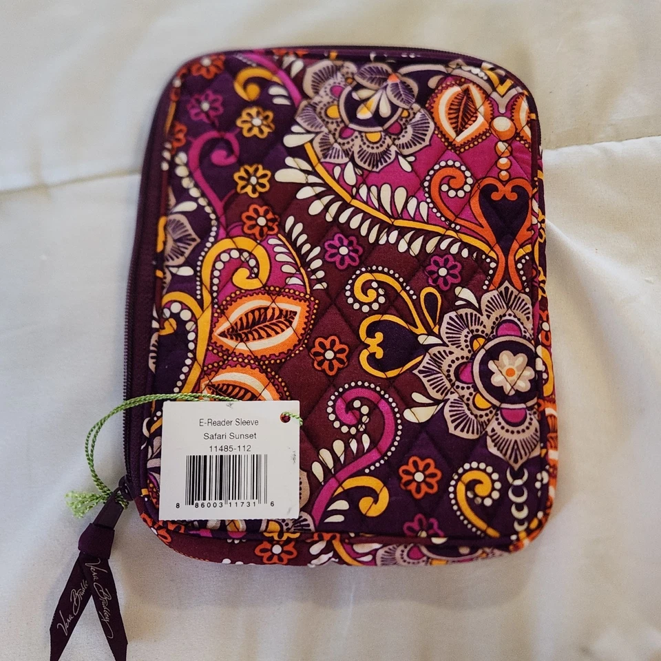 Vera Bradley E Reader Sleeve Safari Sunset Pattern 7 In X 9 In New With Tags - Image 2 of 4
