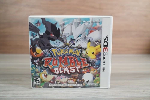 Pokemon Rumble Blast (Nintendo 3DS, 2011) Complete CIB CLEAN