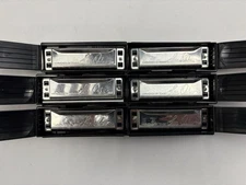 Lot of 6 Lee Oskar Harmonica by Tombo Made In Japan