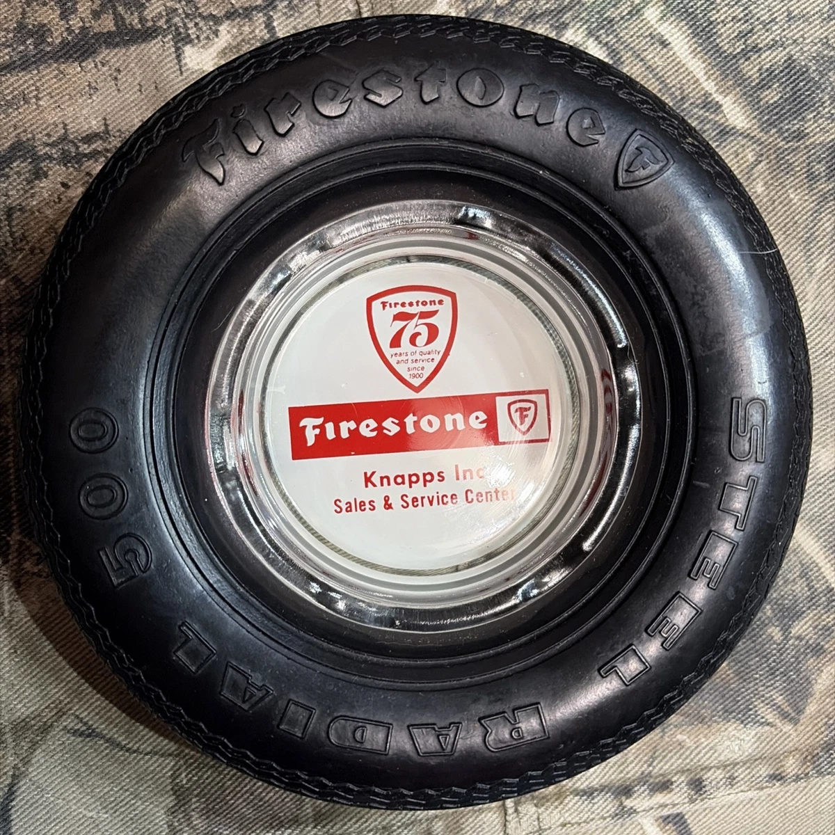 ビンテージ Firestone 灰皿 ファイヤーストーン Firestone Ashtray for sale | eBay