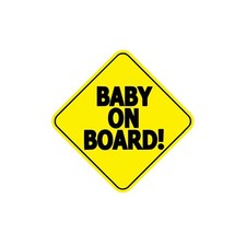 Baby ON Board Baby Safety Sign car Sticker 5" x 5"