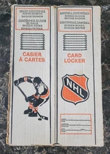 1980's O-PEE-CHEE /OPC BAZOOKA NHL HOCKEY CARD LOCKER WALES /CAMPBELL CONFERENCE