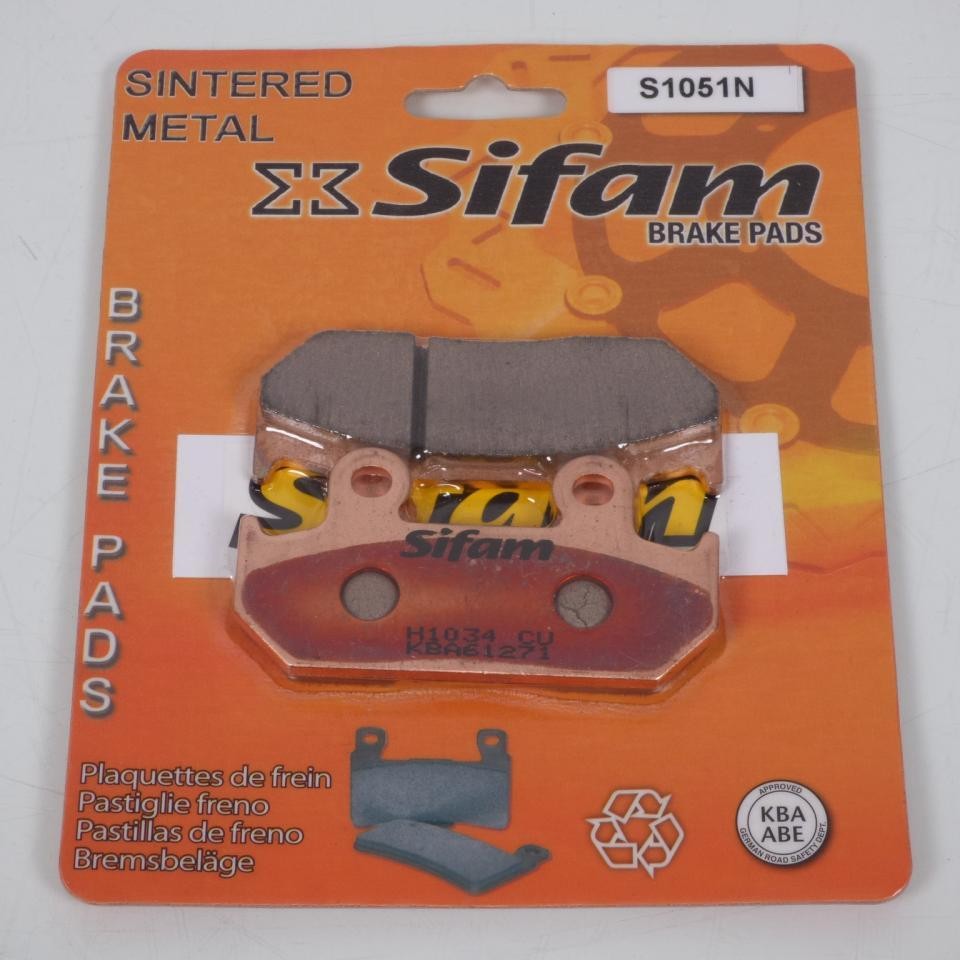 Plaquette de frein Sifam pour rouler en toute sécurité sur votre Honda 350 CB SJ