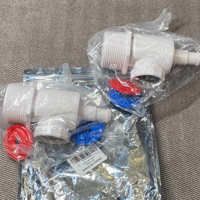 2 pk Wall Fitting Connector Assembly 9-100-9001 for Polaris 280 380 Pool Cleaner