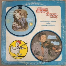 Johnny Mitchum Chicken Reel Private Label Picture Disc LP Champion Fiddle Player