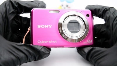 Buy Sony Cyber-shot DSC-W220 12.1MP Digital Camera - Pink online
