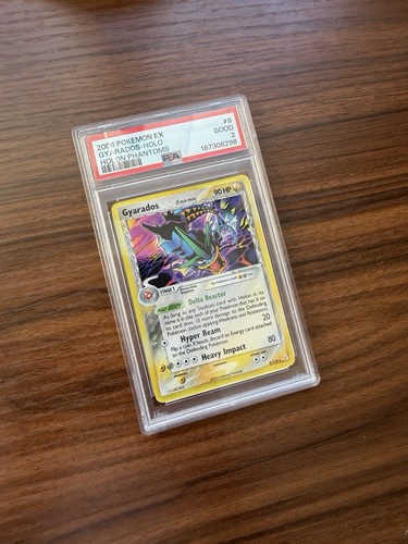 2006 Pokemon EX Holon Phantoms Delta Species Gyarados 8 /110 Holo Rare