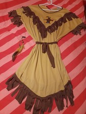 Indian/Pocahontas Costume - world book day- size medium- dress and accessories
