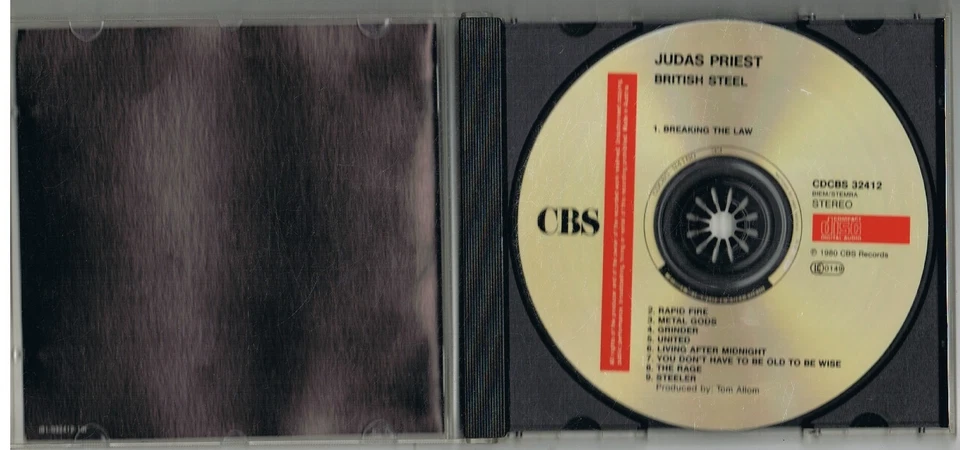 CD - JUDAS PRIEST - BRITISH STEEL - austrian Press - Bild 2 von 3