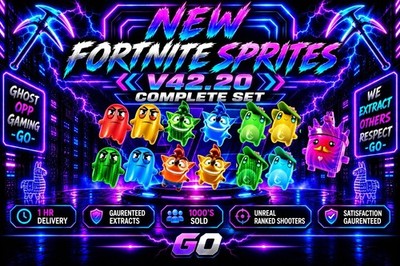 Fortnite Sprites NEW Complete Set V42.20 Fast DELIVERY