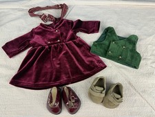 American Girl Doll Bitty Baby Twins 2003 partial Holiday Christmas Outfits