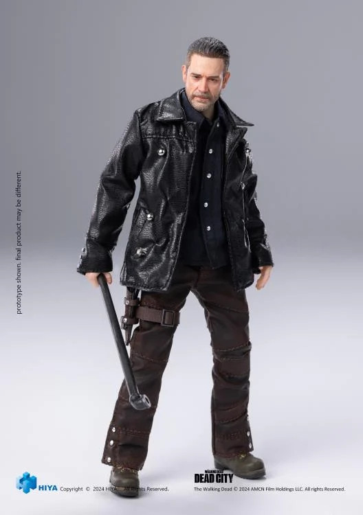 JUN247991: Hiya Toys Walking Dead: Dead City Exquisite Super Negan 1/12 Figure