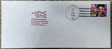 First Day Stamped Envelopes - Elvis 1993, Hanukkah 1996, 3 State Flags 1976