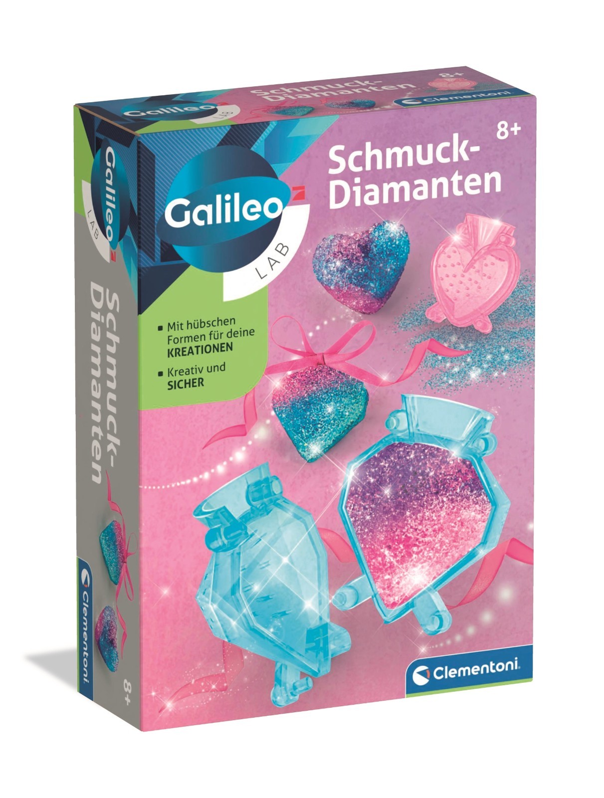 Clementoni Galileo Schmuck Diamanten Experimentierkasten Bastel Set Neu - Bild 9