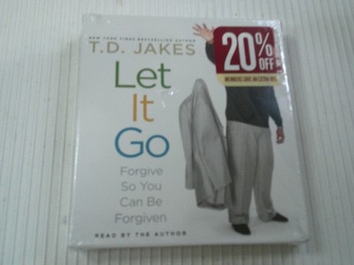 Let It Go: Forgive So You Can Be Forgiven, Jakes, T.D., BRAND BEW SEALED  AUDIO