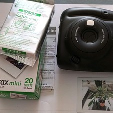 Appareil Photo Instantané Fujifilm Instax Mini 11 Gris Charcoal + Boîte + Films