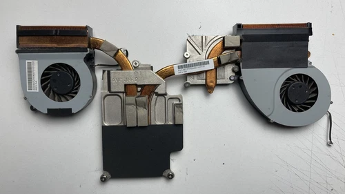 OEM Toshiba Qosmio X505 18.4" GPU Cooling Fans Heatsink 4BTZ1HS0I60 4ATZ1FA0I70