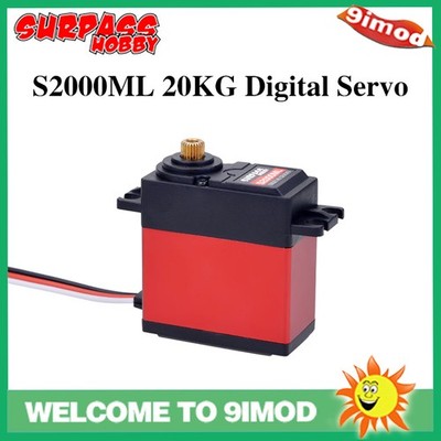 SURPASS Hobby Metal Gear 20KG Digital Servo for RC Monster Robot 1/8 Car Plane