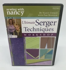 Ultimate Serger Techniques workshop by sewing with Nancy - DVD