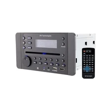 iRV Technology iRV62 Wall Mount RV Stereo 2 Zones w/4 Speakers Output, NFC Bl...