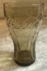 Vintage Libbey Coca Cola Coke Glass 6" Tall 16 oz Amber Brown Smoke McDonald’s