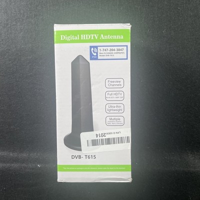 DVB-T615 HDTV ANTENNA Ultra Thin Full HDTV Digital Indoor TV Antenna Table Top