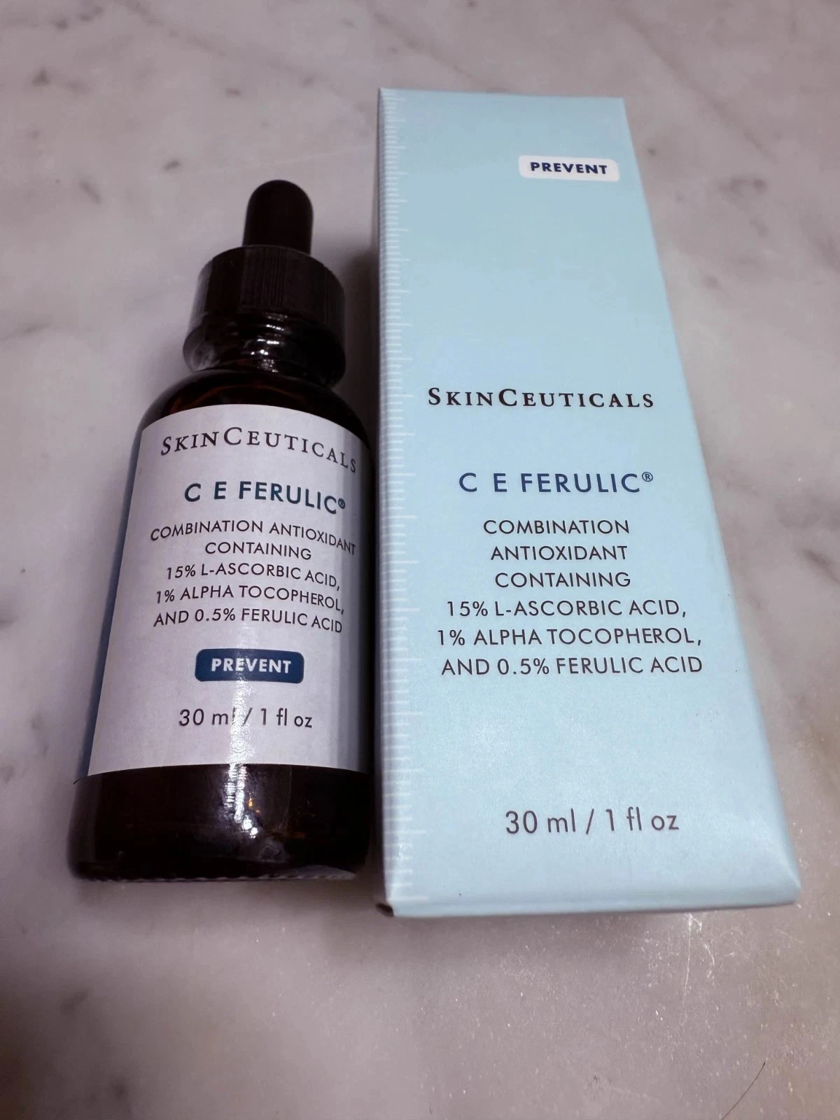 SkinCeuticals CE Ferulic - 15% L-ascorbic Acid Serum - 1oz New & Sealed
Opens in a new window or tab
