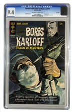 Boris Karloff Tales of Mystery #19 CGC 9.4 File Copy McWilliams Painted (OY) 99