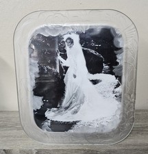 Crystal Clear Signatures Floral Frosted Crystal Picture Frame 8X10