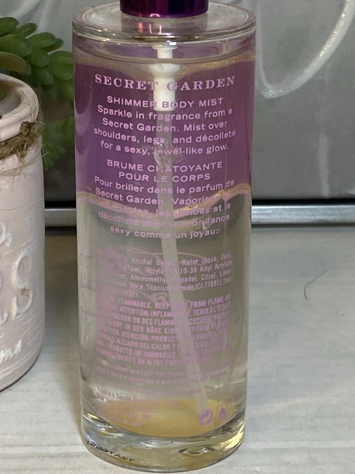 Botella de perfume de vidrio de niebla brillante hechizo de amor Victoria’s Secret DE COLECCIÓN 3,4 OZ NUEVO Foto 4 de 4