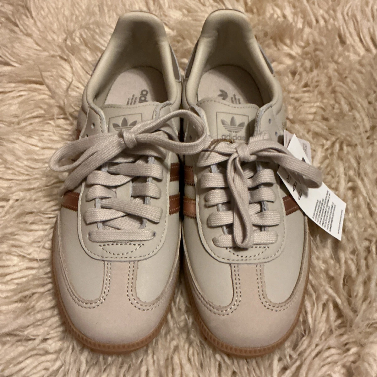 adidas gazelle silver green womens Women's Adidas Samba OG 'Basketweave' in Cream White / Earth Strata –  Oneness Boutique main image 0