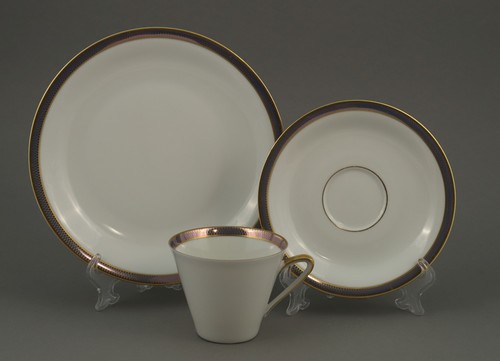 3 mazzi "Daniela" Johann Seltmann Vohenstrauss Bavaria bordo oro 40 - Foto 2 di 5