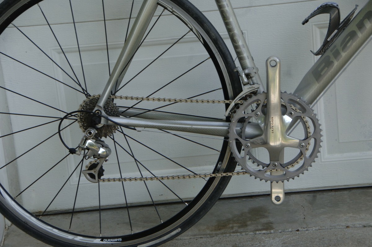 BIANCHI 928 CARBON 58cm Ultegra 2x10 gears Shimano 500 Clinchers 