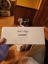 Dept 56 Snow Village “Sleighride” - 5160-8 - Original Box - 8.75” Long