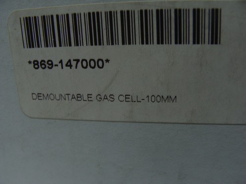 Thermo Scientific DEMOUNTABLE GAS CELL 100MM P/N 869-147000 - Picture 4 of 5