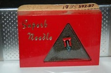 592-D7 Pfanstiehl Diamond Needles Stylus Cartridge  #209 Original Package