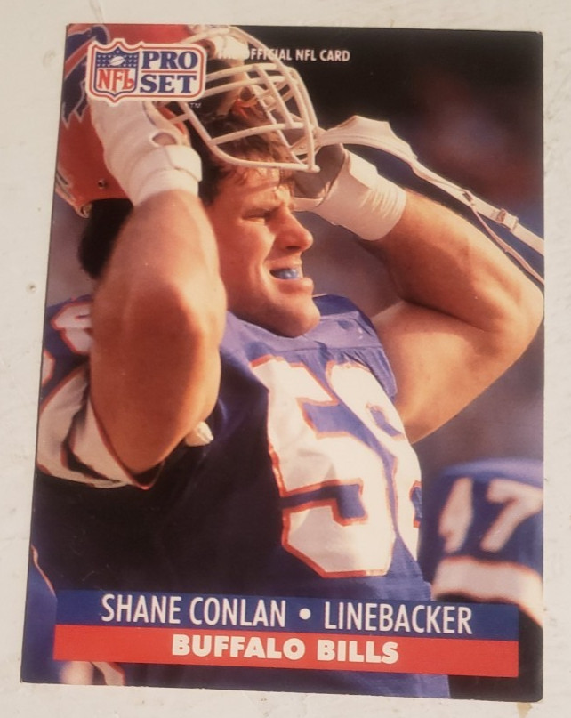 1991 Pro Set #75 Shane Conlan LB Buffalo Bills       ***40% OFF 2+ Cards