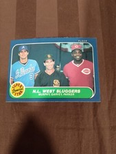 Dale Murphy Steve Garvey Dave Parker 1986 NL West Sluggers  #640 