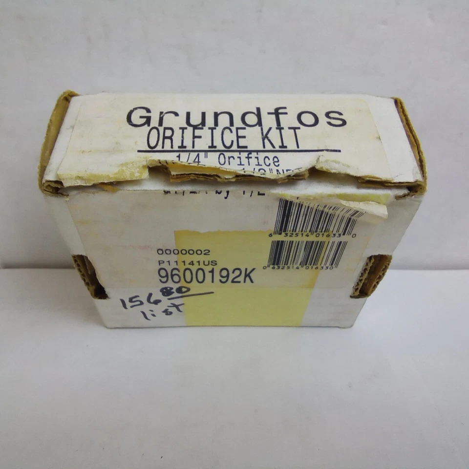 Grundfos 9600193K Orifice Kit 1/4" G1/2A By 1/2" 303SS Construction - Image 2 of 4