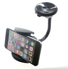 For T-Mobile REVVL 6 6x Pro - Dash Car Mount Windshield Holder Cradle Swivel