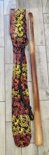 Traditional Didgeridoo 56” Heavy Wood With Case