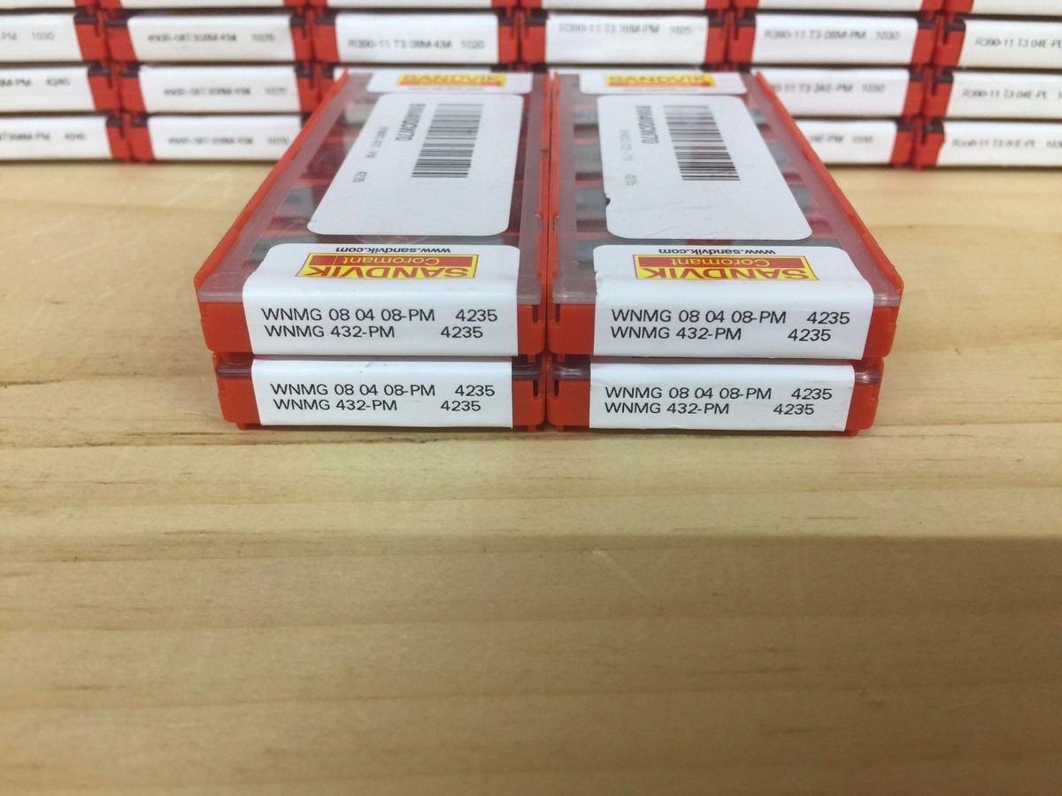 Authentic WNMG 432-PM 4235 SANDVIK INSERT | eBay