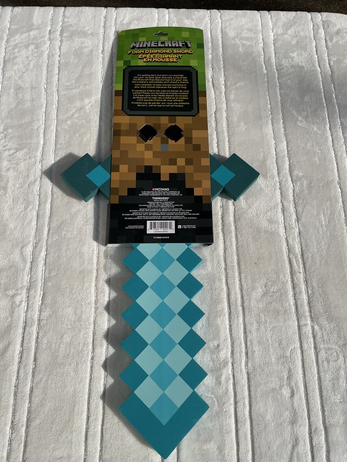 Minecraft Espada,Minecraft Diamond Sword & pickaxe Foam toys