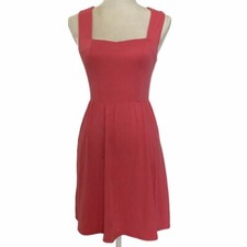 Xhilaration Coral Pink Sweetheart Cotton Dress sz XS