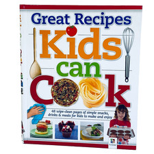 Great Recipes Kids Can Cook 2011 Hinkler Spiral Bound Laminated Step by Step HC