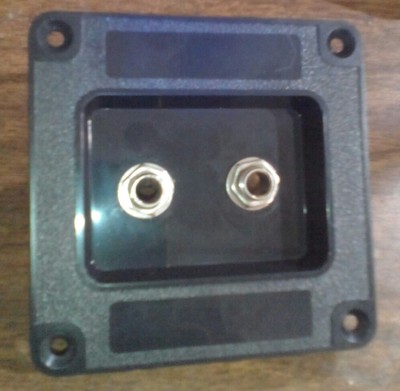 SPEAKER CABINET JACK PLATE FOR MARSHALL MESA ORANGE AMPEG CRATE FENDER  2 JACKS