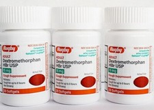 Robafen Cough Suppressant - 15 mg - 60 Softgels (3 Pack) - Exp Date 09/2026