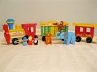 Vintage Fisher Price Little People 991 CIRCUS TRAIN 3 Piece Set mfg 1979-1986