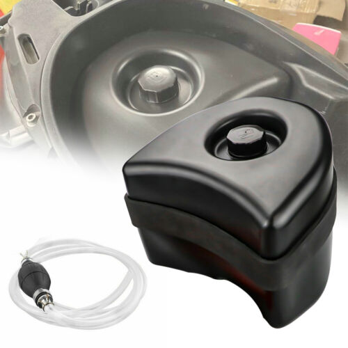 For Vespa GTS 300 2013-2024 Motorcycle 5L Gas Tank Seat Bucket Oil Canister Black - Picture 1 of 8