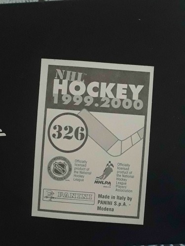 Panini NHL Hockey 1999 2000 99 00 ELIGE CUALQUIER PEGATINA CASI NUEVA/COMO NUEVA #201-360# - Imagen 233 de 297